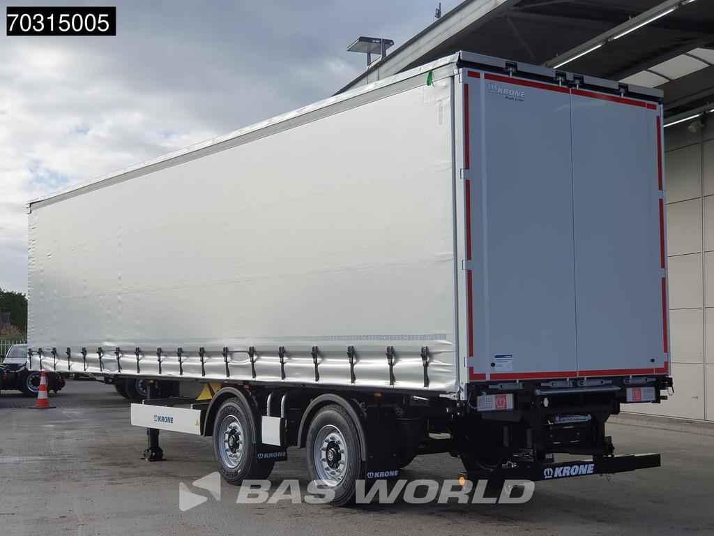 Krone SZ Coming Soon NEW Kooiaap City Lift+Lenkachse Stapler, Auto's, Vrachtwagens, Stof, Overige brandstoffen, Bedrijf, Zilver of Grijs