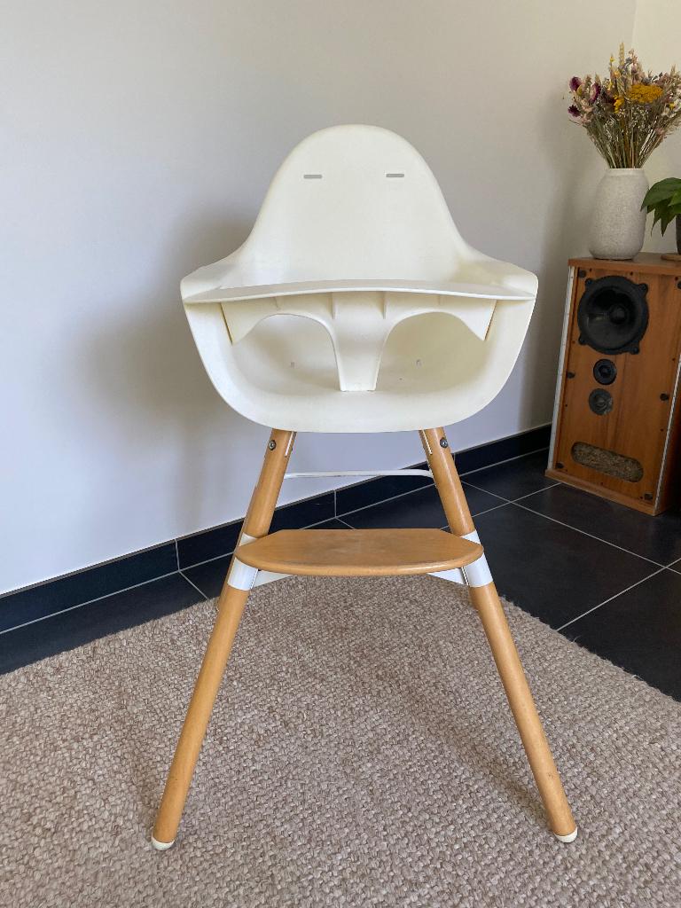 Eetstoel Child Wood 2 in 1, Ophalen, Gebruikt, Overige typen, Gordel(s)