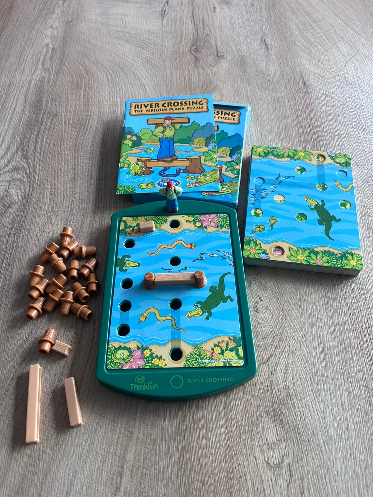 Smart game: River Crossing, Hobby en Vrije tijd, Ophalen of Verzenden, Zo goed als nieuw