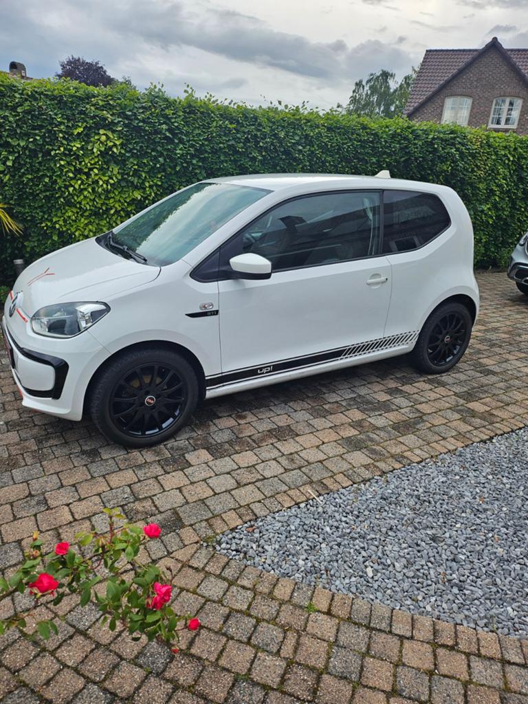 VW UP! GTI Look Gekeurd voor verkoop!, Autos, Volkswagen, Particulier, up!, ABS, Airbags, Essence, Boîte manuelle, Blanc, Enlèvement