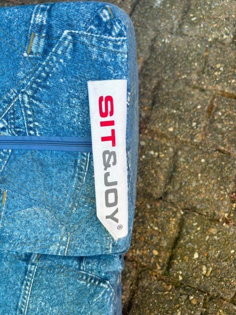Sit&Joy opvouwbare zetelbed, logeermatras, Ophalen, Gebruikt, Eenpersoons, Grijs