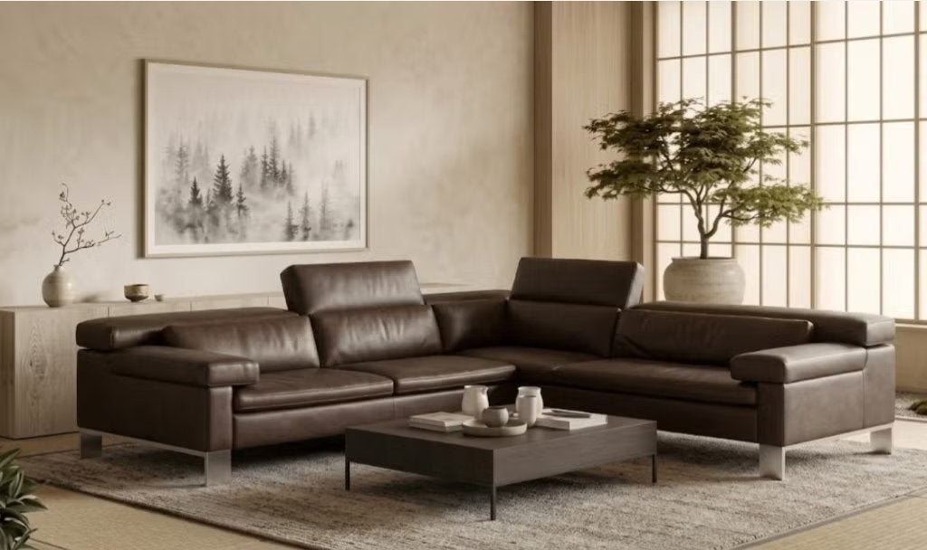 siège d'angle en cuir Jori Design, Maison & Meubles, Enlèvement