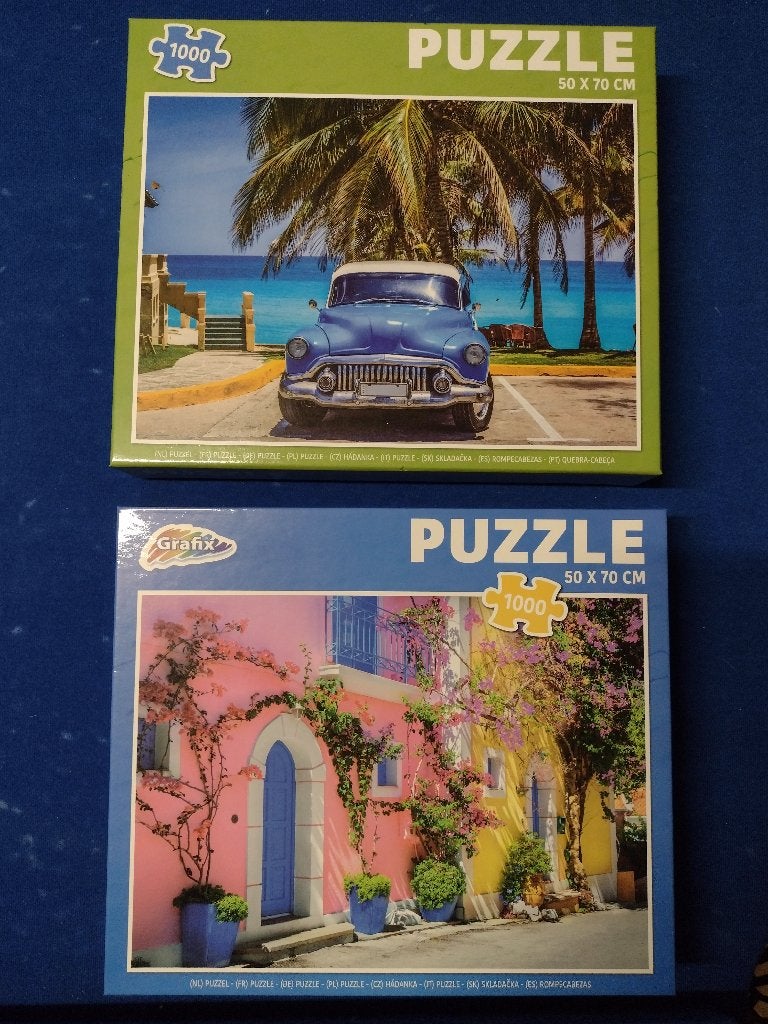 Diverse puzzels, Hobby en Vrije tijd, Denksport en Puzzels, Ophalen, 500 t/m 1500 stukjes, Gebruikt, Legpuzzel