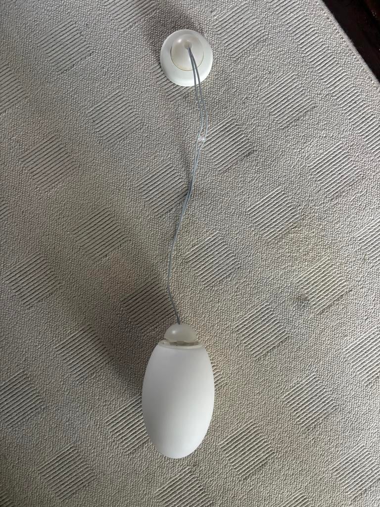 plafonnier en forme d'oeuf, Enlèvement, Comme neuf, Verre