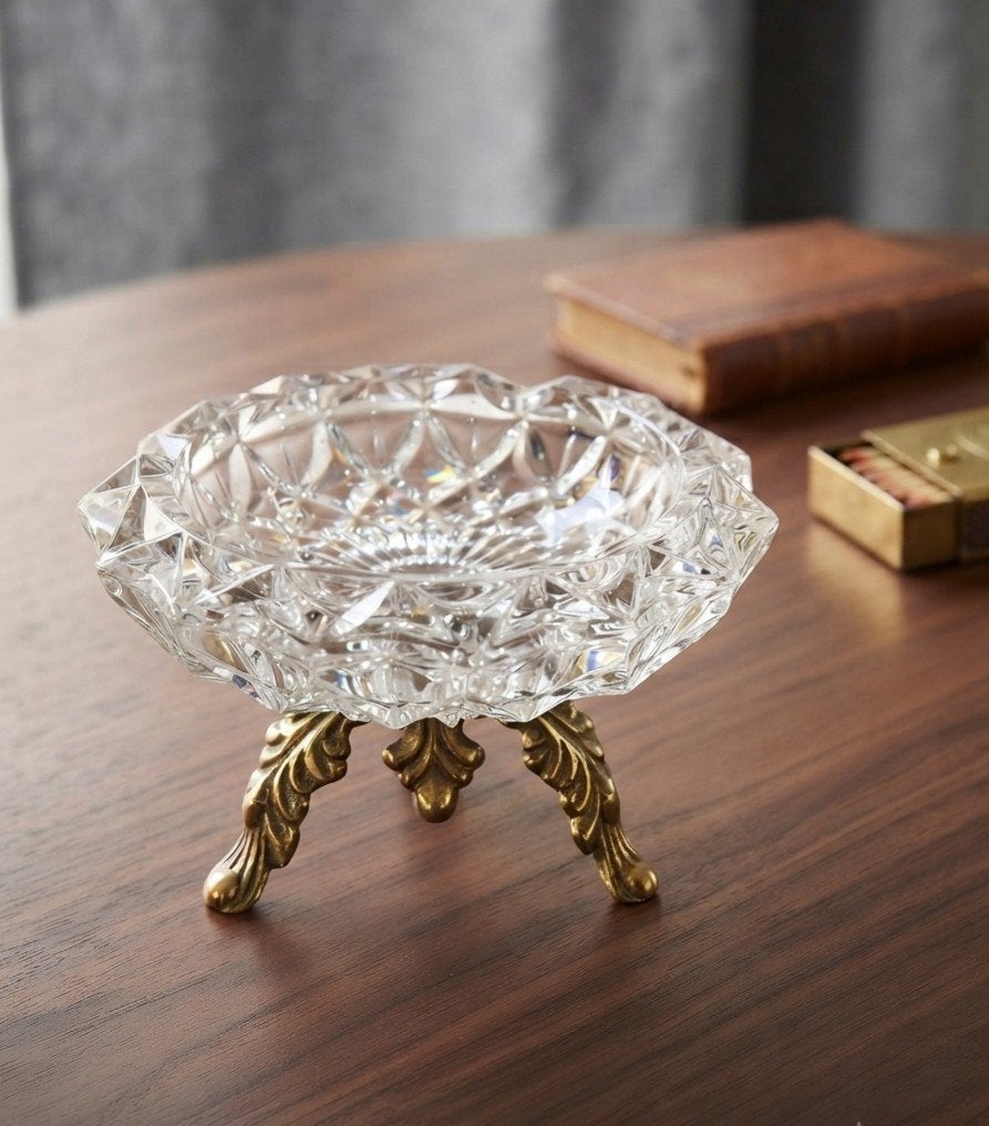 Magnifique grand cendrier / vide-poche vintage, Antiquités & Art, Enlèvement
