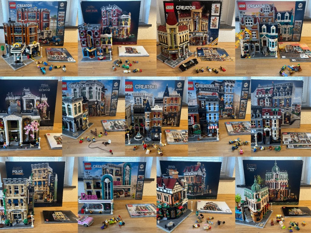 Lego Creator Expert Icons Modular sets - Lage prijzen, Compleet, Lego, Ophalen of Verzenden, Zo goed als nieuw
