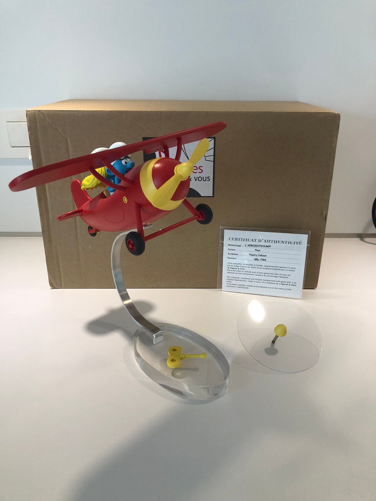 L’aeroschtroumpf figures et vous, Collections, Enlèvement ou Envoi, Comme neuf