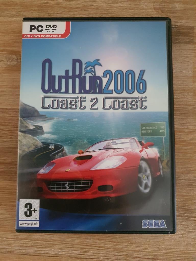 Pc game outrun coast2coast 2006, Enlèvement