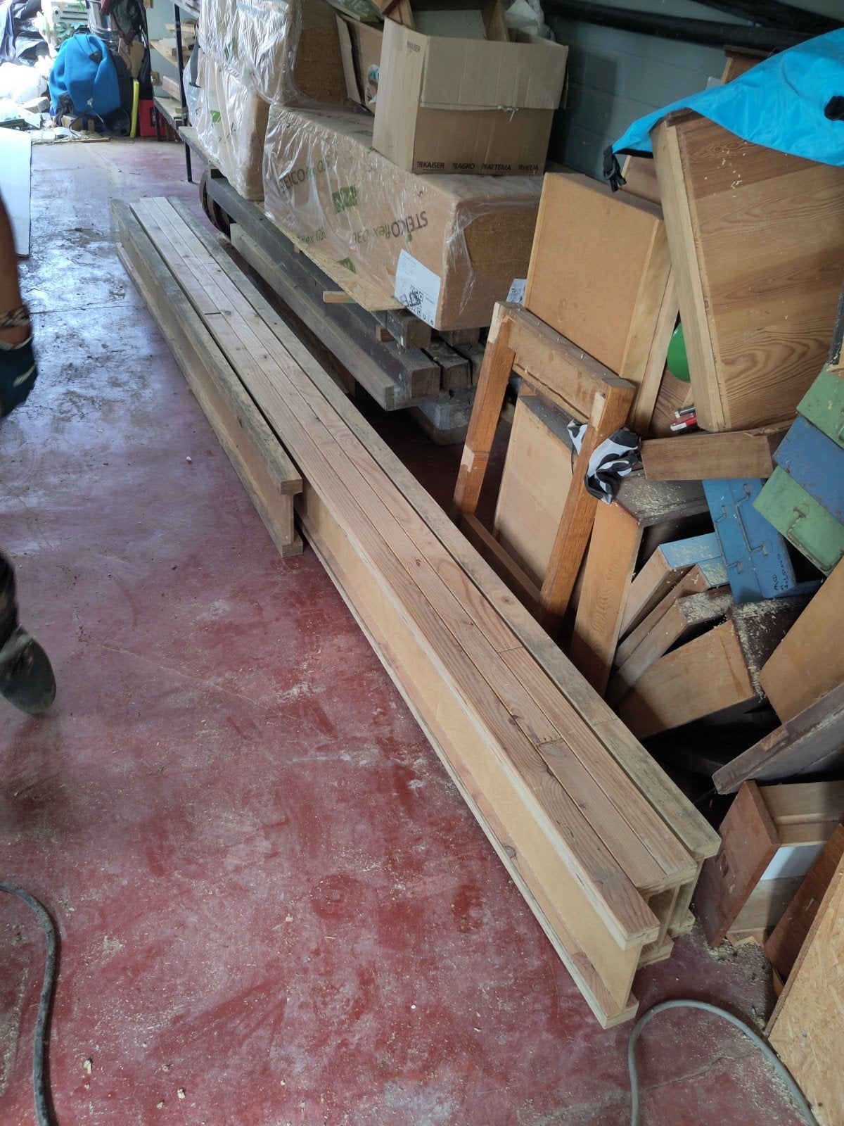 steico I-joist liggers i balken voor plat dak, Doe-het-zelf en Bouw, Ophalen