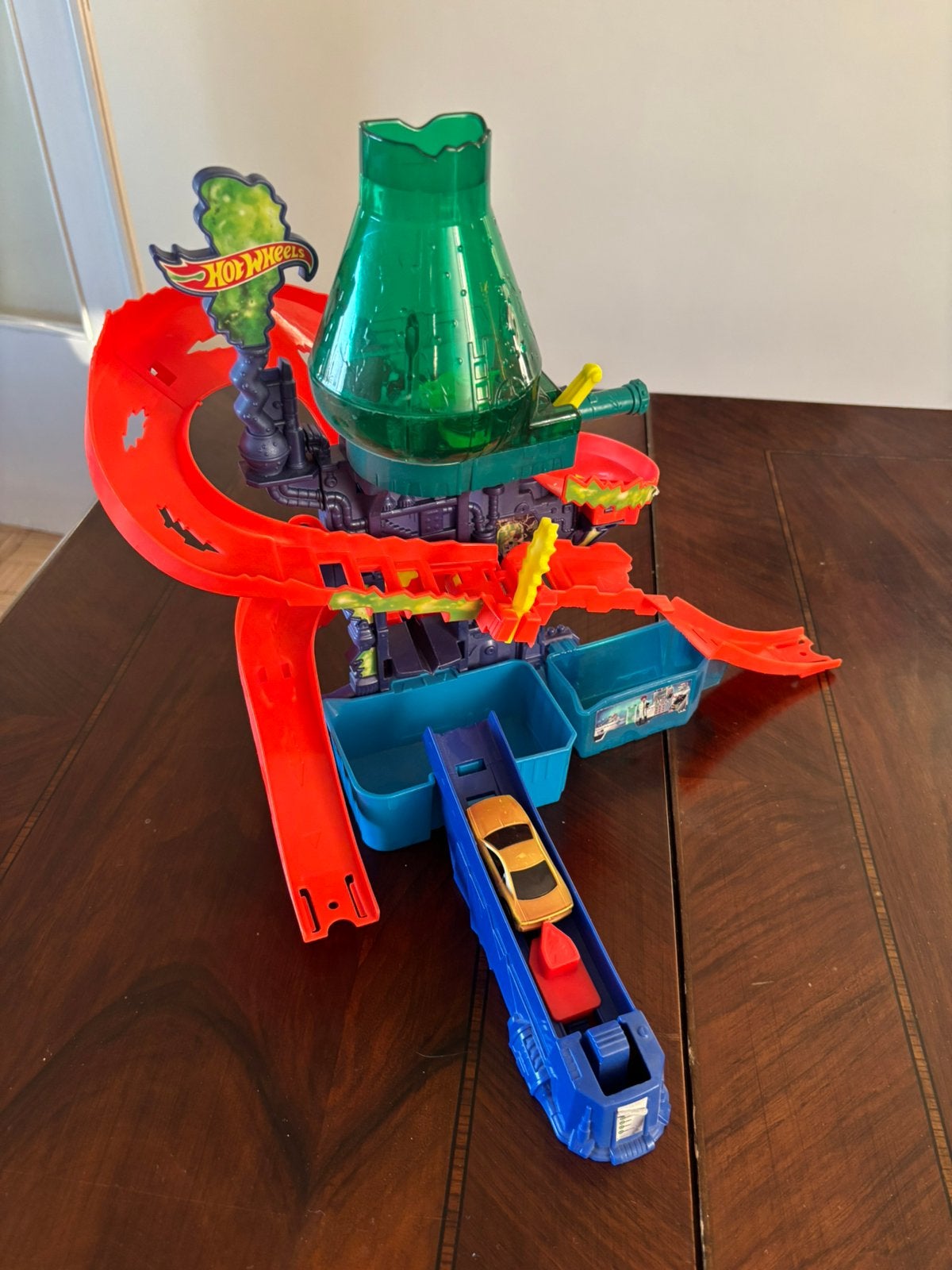 Hot Wheels Color Shifters Color Splash Science Lab Playset, Enfants & Bébés, Enlèvement ou Envoi, Utilisé, Circuit, Hot Wheels
