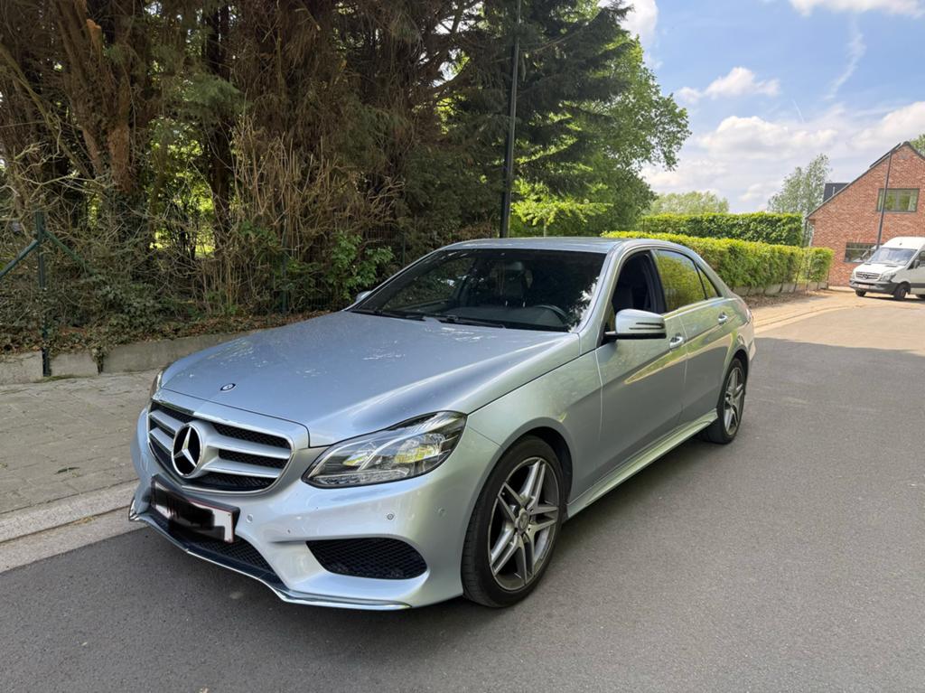 Mercedes E200 CDI AMG-Pack • Euro 6b • CarPlay, Auto's, Mercedes-Benz, Automaat, Achterwielaandrijving, 4 cilinders, USB
