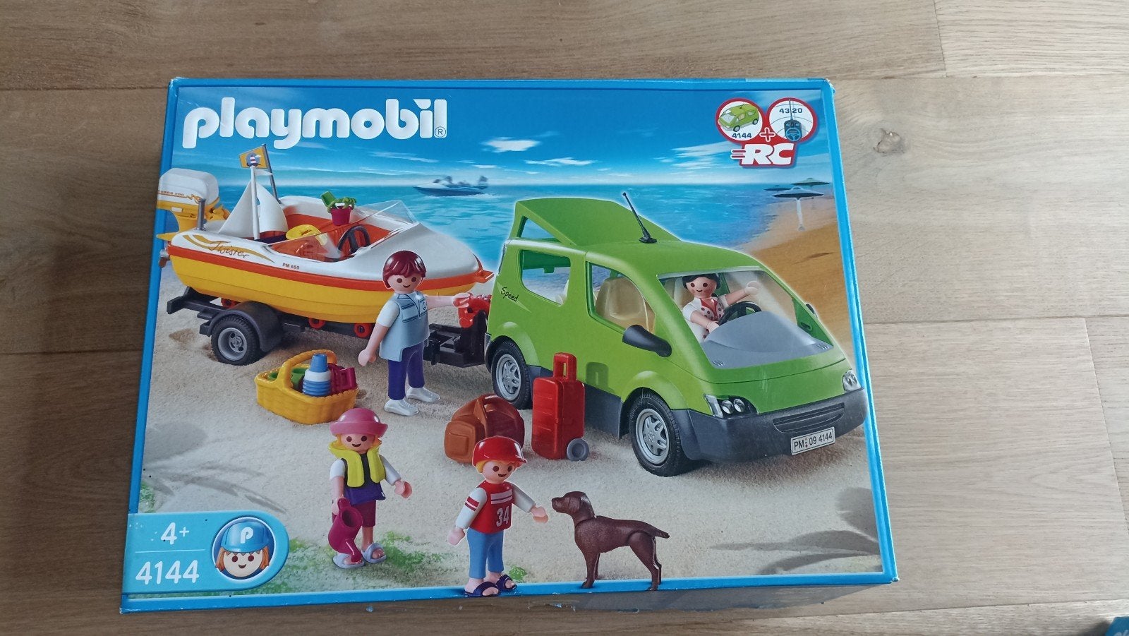 Auto met boot, Ophalen, Complete set, Voertuig, Zo goed als nieuw