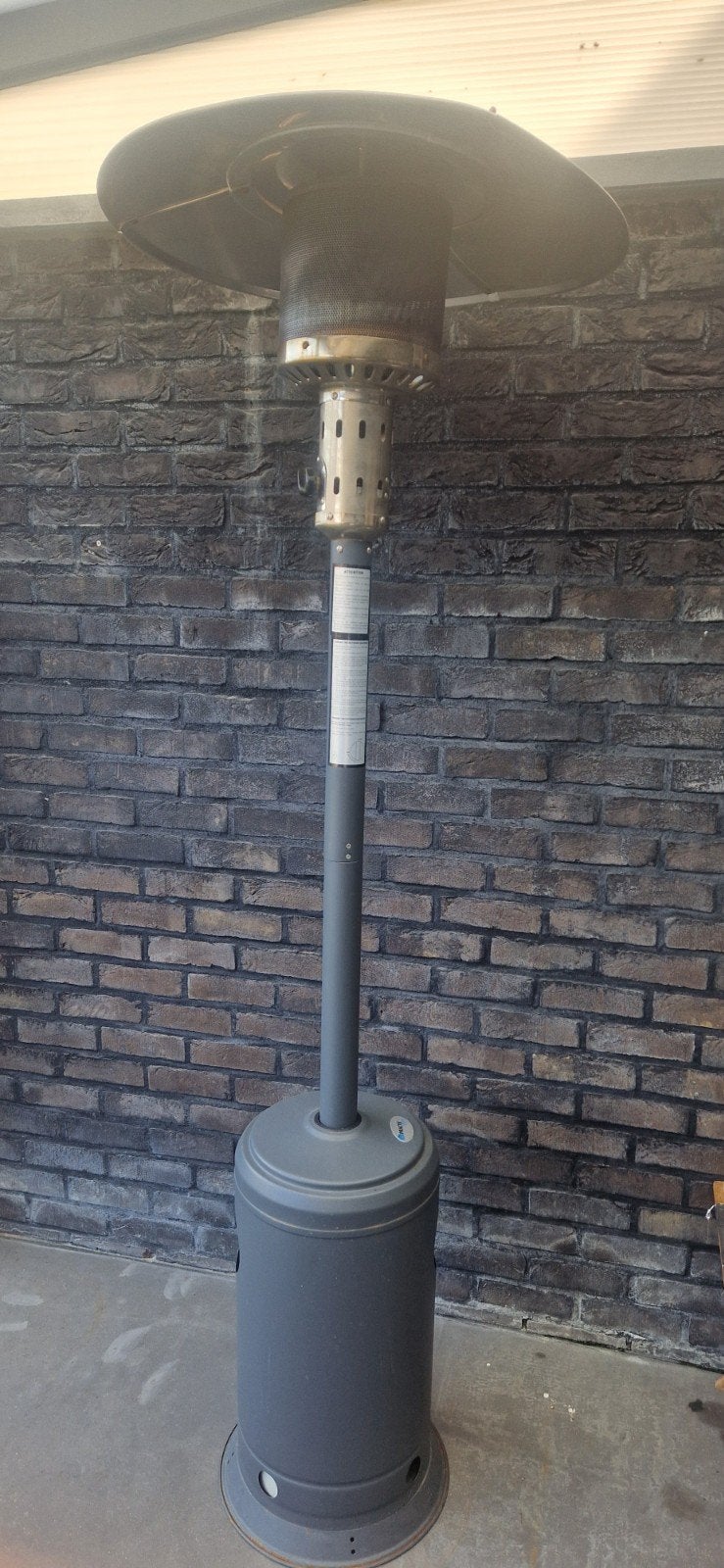 Terrasverwarmer met gasfles, Tuin en Terras, Terrasverwarmers, Ophalen