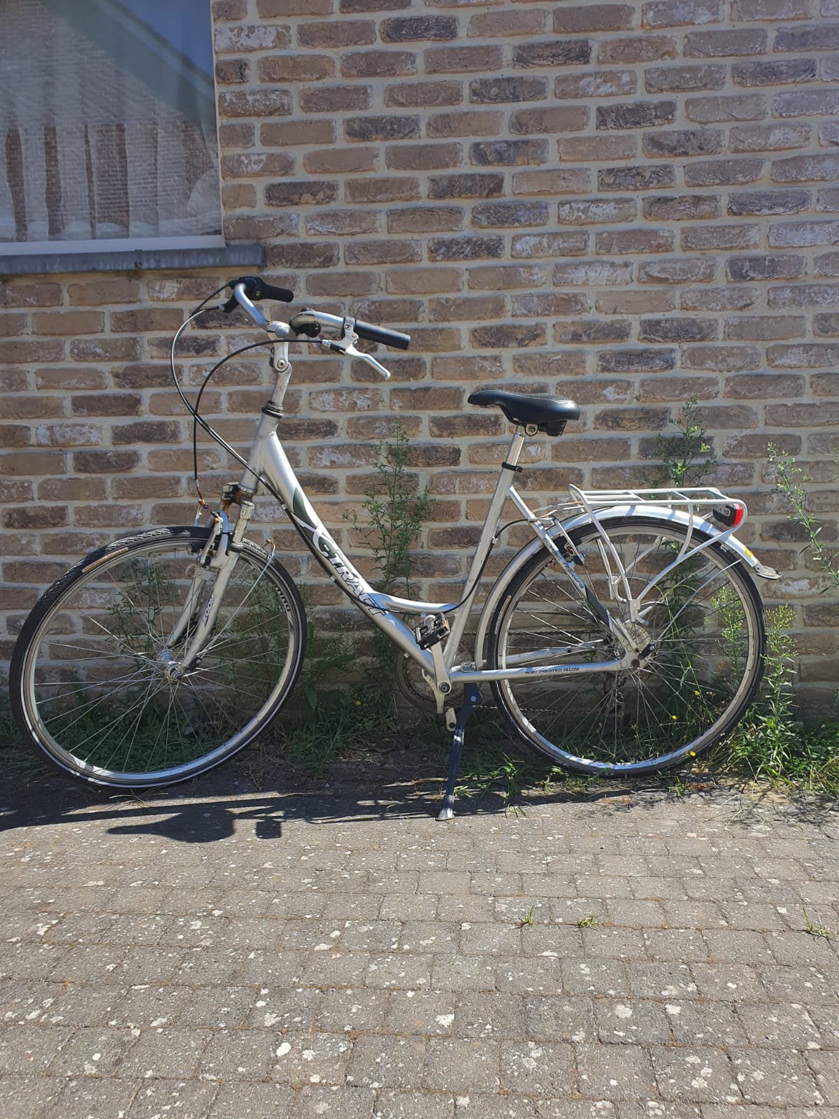 Damesfiets, Fietsen en Brommers, 47 tot 50 cm, Ophalen, Gebruikt, Handrem