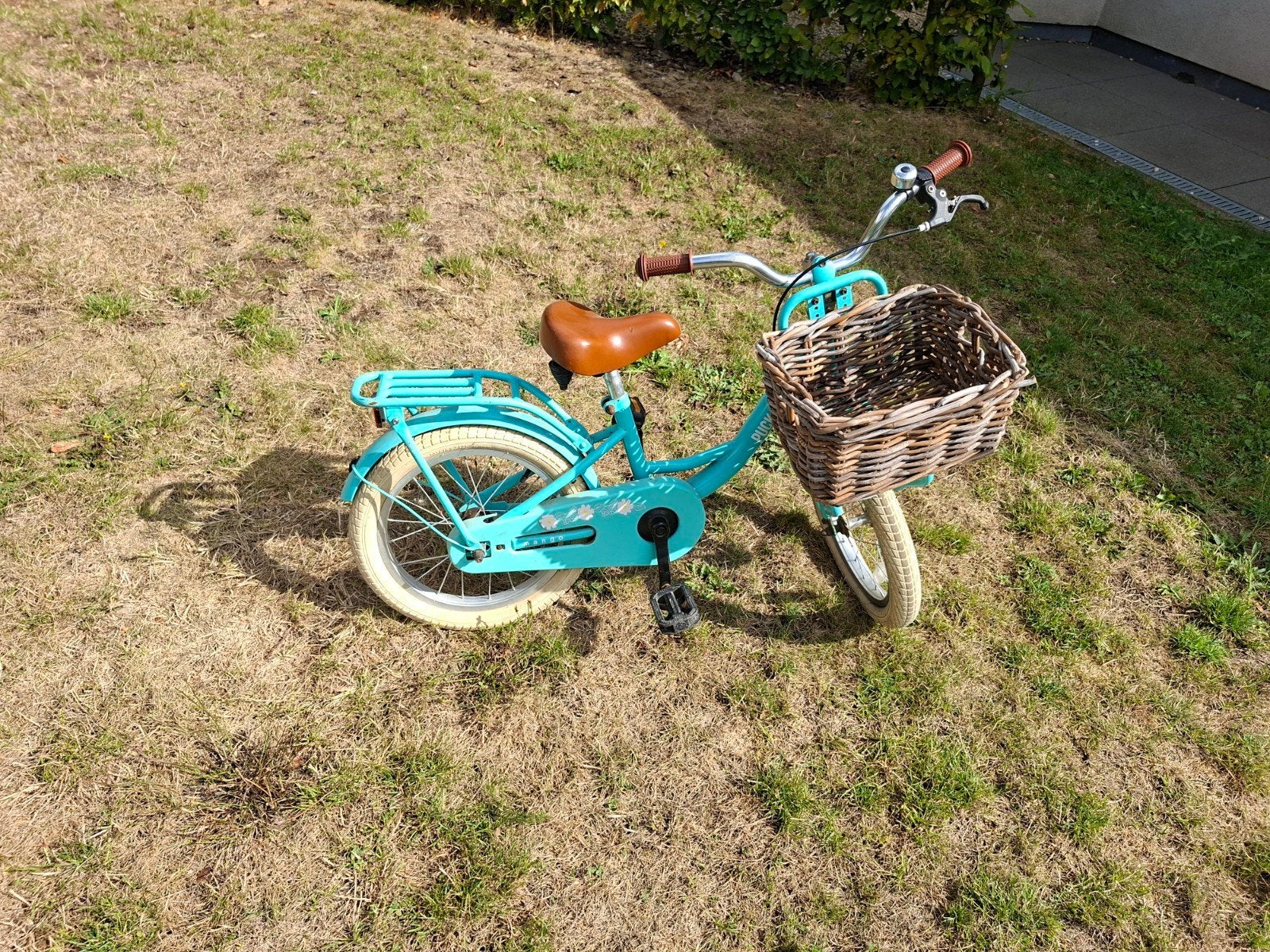 kinderfiets 16 inch, Fietsen en Brommers, Fietsen | Kinderfietsjes, Ophalen, Terugtraprem, Zijwieltjes, 16 tot 20 inch