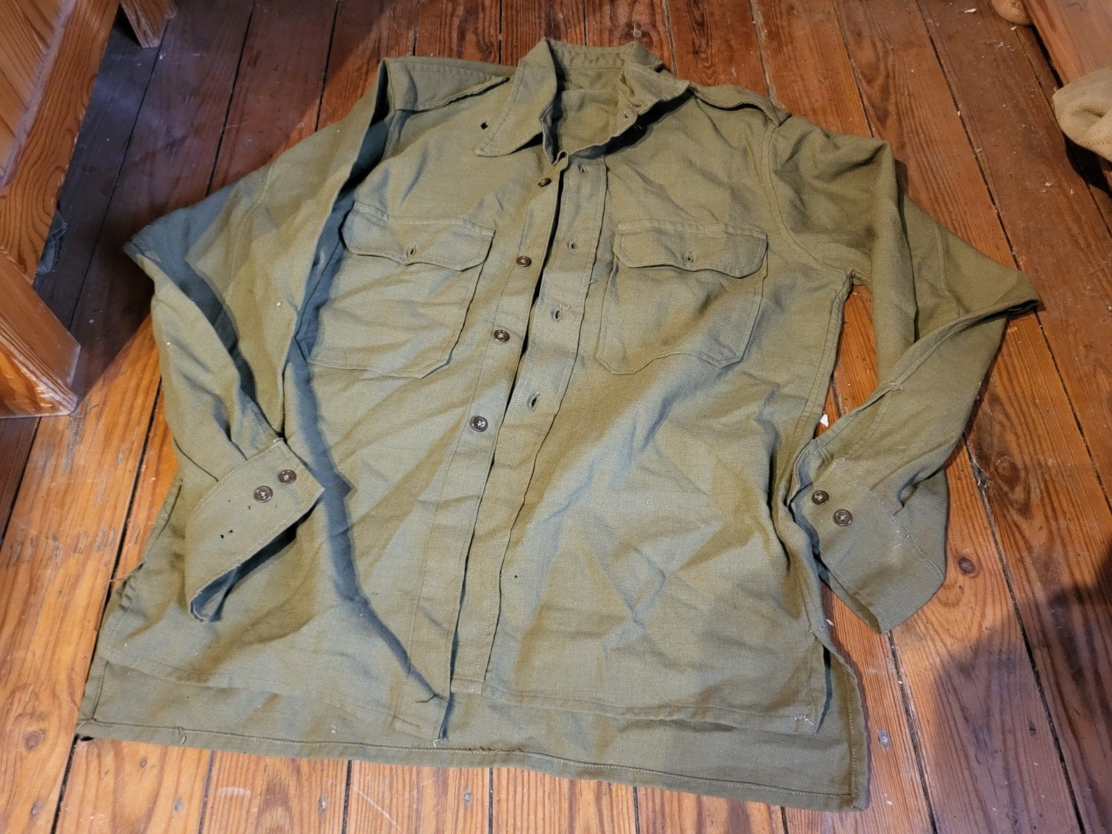 Chemise officier, US 2WW, Collections, Envoi