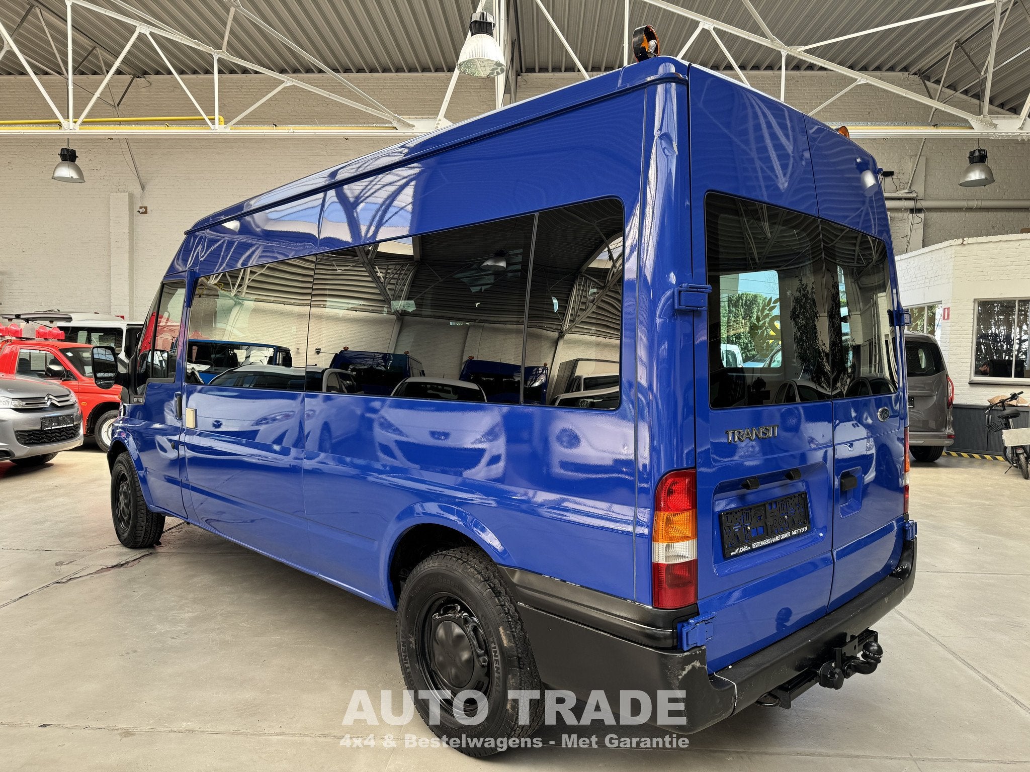 Ford Transit Maxi LANG | WEBSATO | 8+1 minibus, Auto's, Gebruikt, Blauw, 9 zetels, Bedrijf