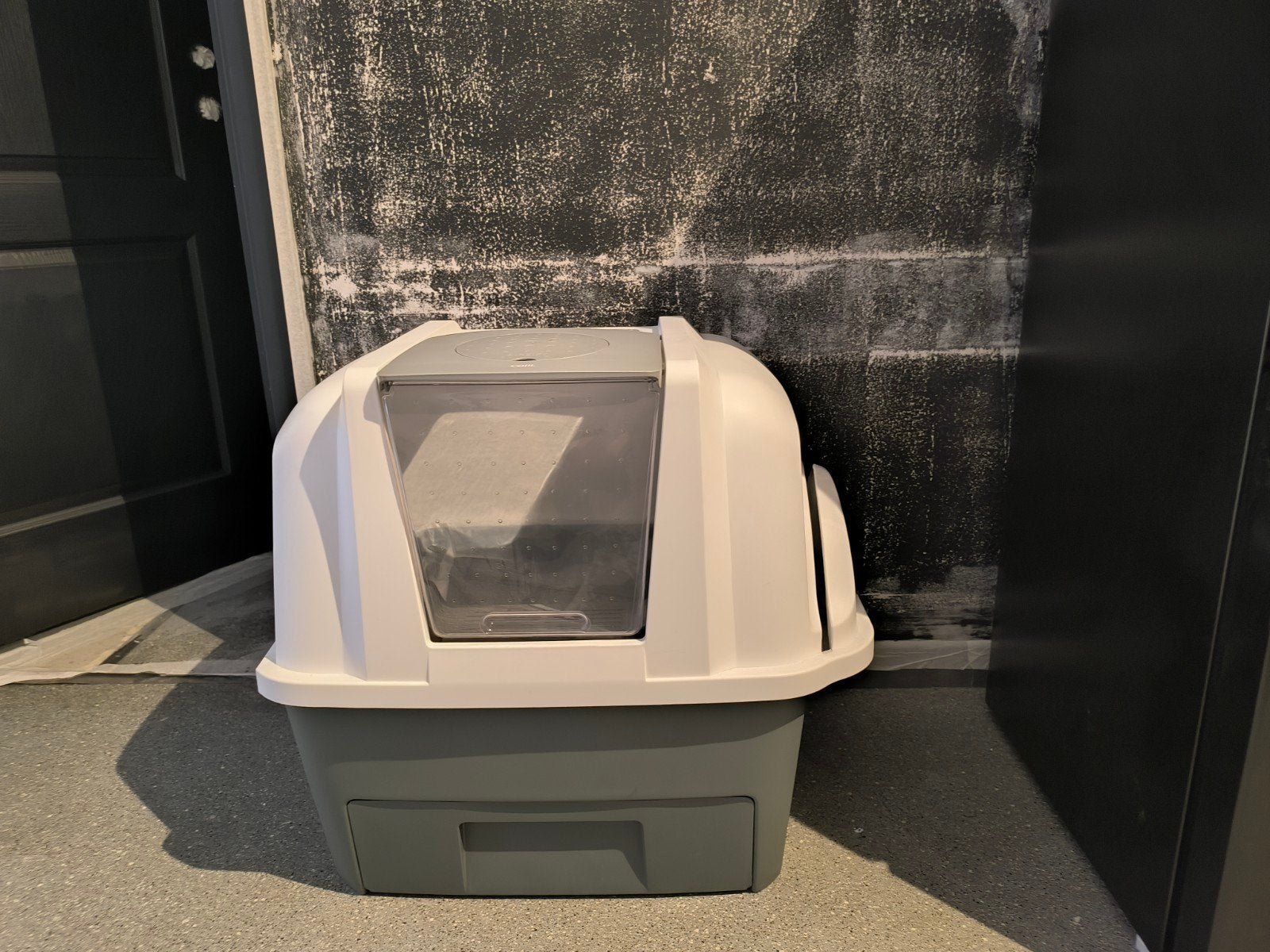 Catit smartsift kattenbak wit grijs nieuw, Dieren en Toebehoren, Kattenbakken, Ophalen, Zelfreinigend, Nieuw, Gesloten