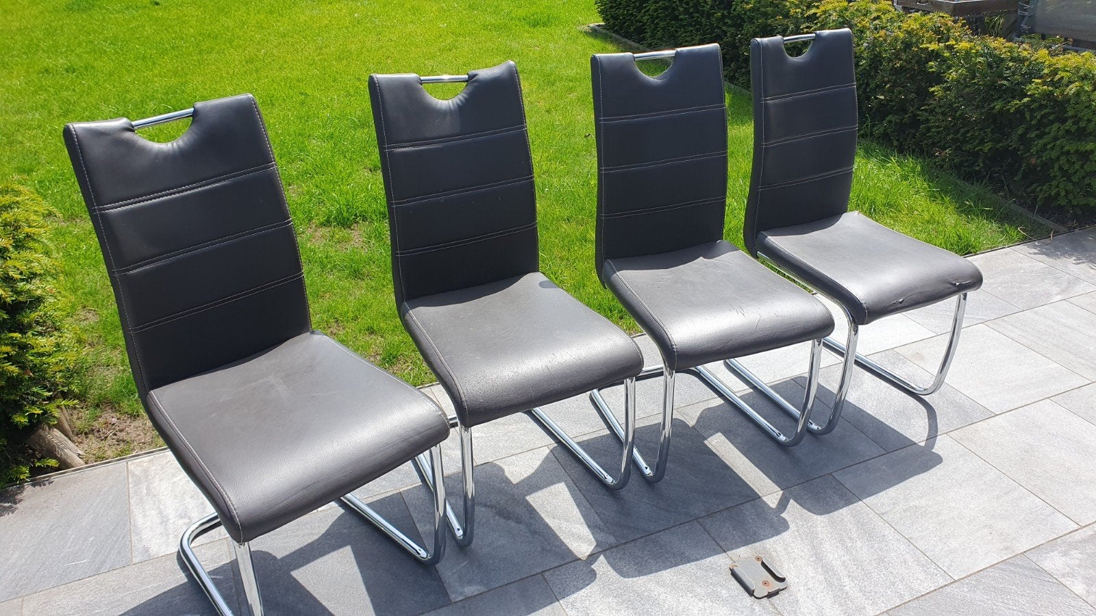 gratis stoelen 4x, Huis en Inrichting, Stoelen, Ophalen