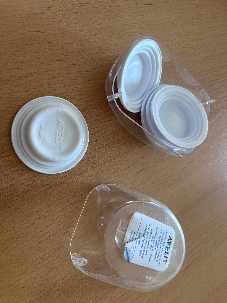 Afsluitplaatjes zuigfles Avent, Kinderen en Baby's, Ophalen, Gebruikt, Babyfles, Philips Avent