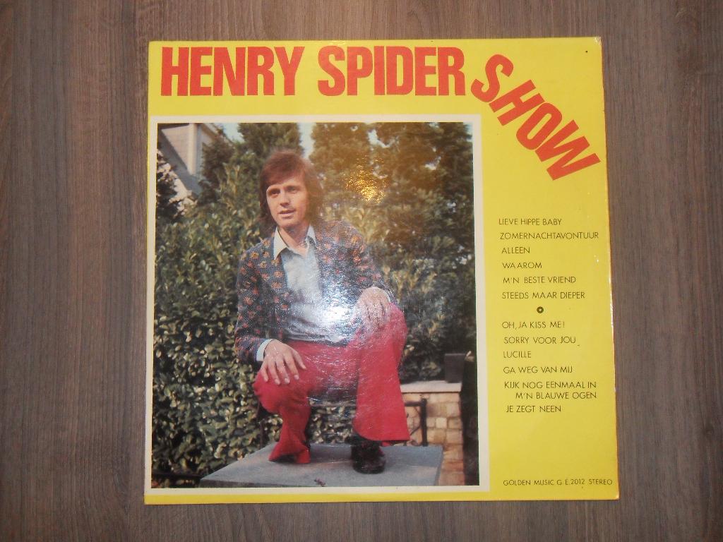 Henry Spider - Henry Spider show, Cd's en Dvd's, Vinyl | Nederlandstalig, Ophalen of Verzenden, Gebruikt, 12 inch, Levenslied of Smartlap