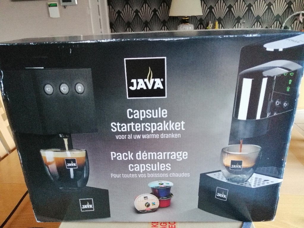 Java koffiemaschien, Electroménager, Enlèvement ou Envoi, Neuf, Combiné, Dosettes et capsules de café