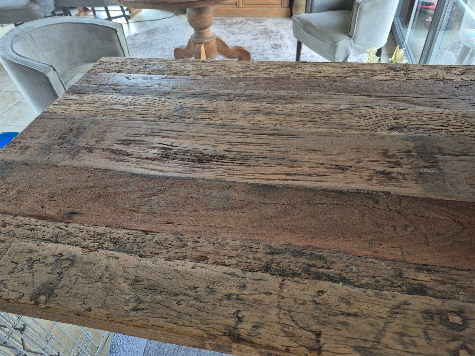 Tafelblad 1m20  80cm, Maison & Meubles, Pièces pour table, Enlèvement, Dessus de la table