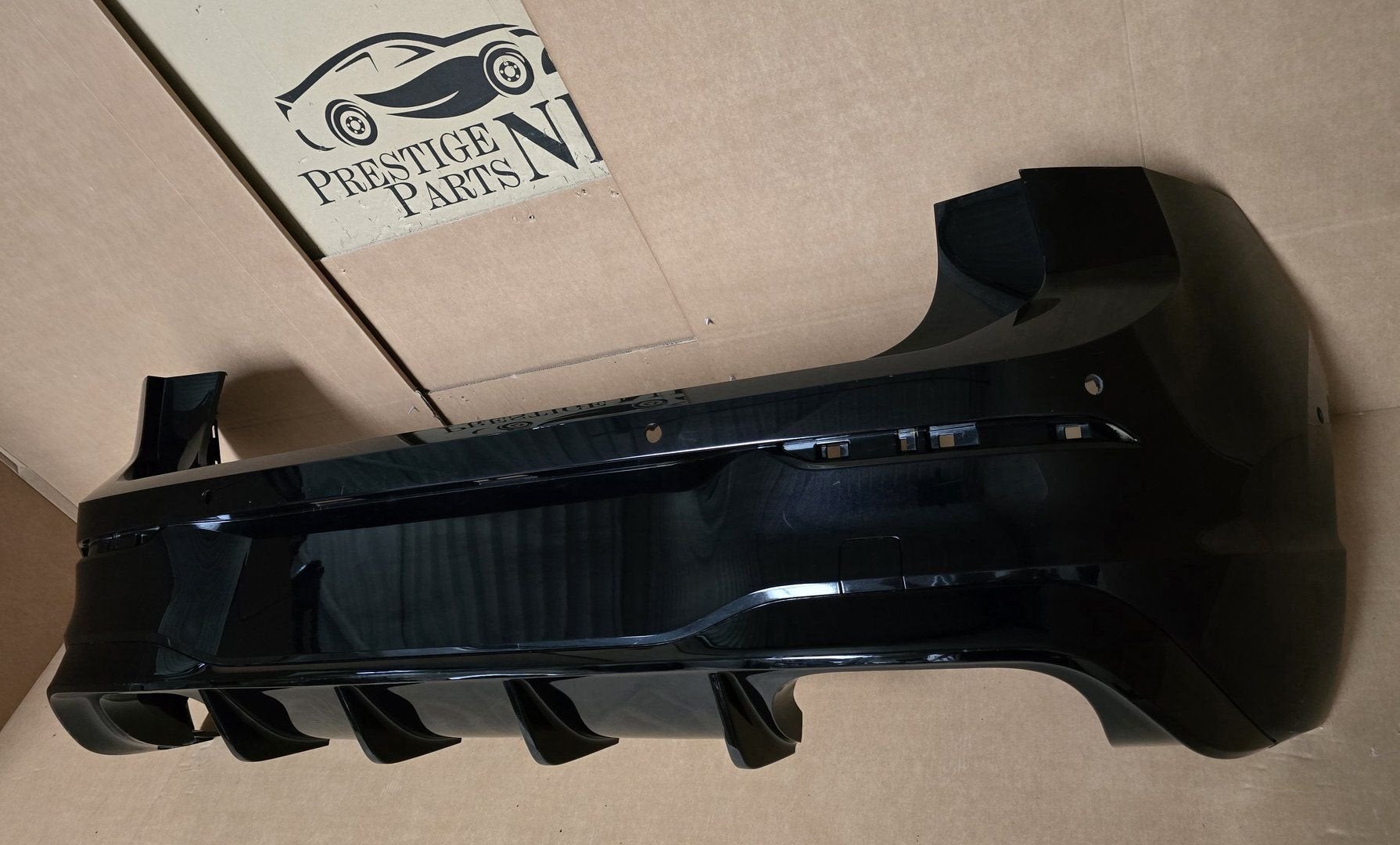 Achterbumper VW Golf 8 VIII R R20 ORIGINEEL 5H6807421B 6xPDC, Arrière, -, Origine de la pièce connue, Utilisé