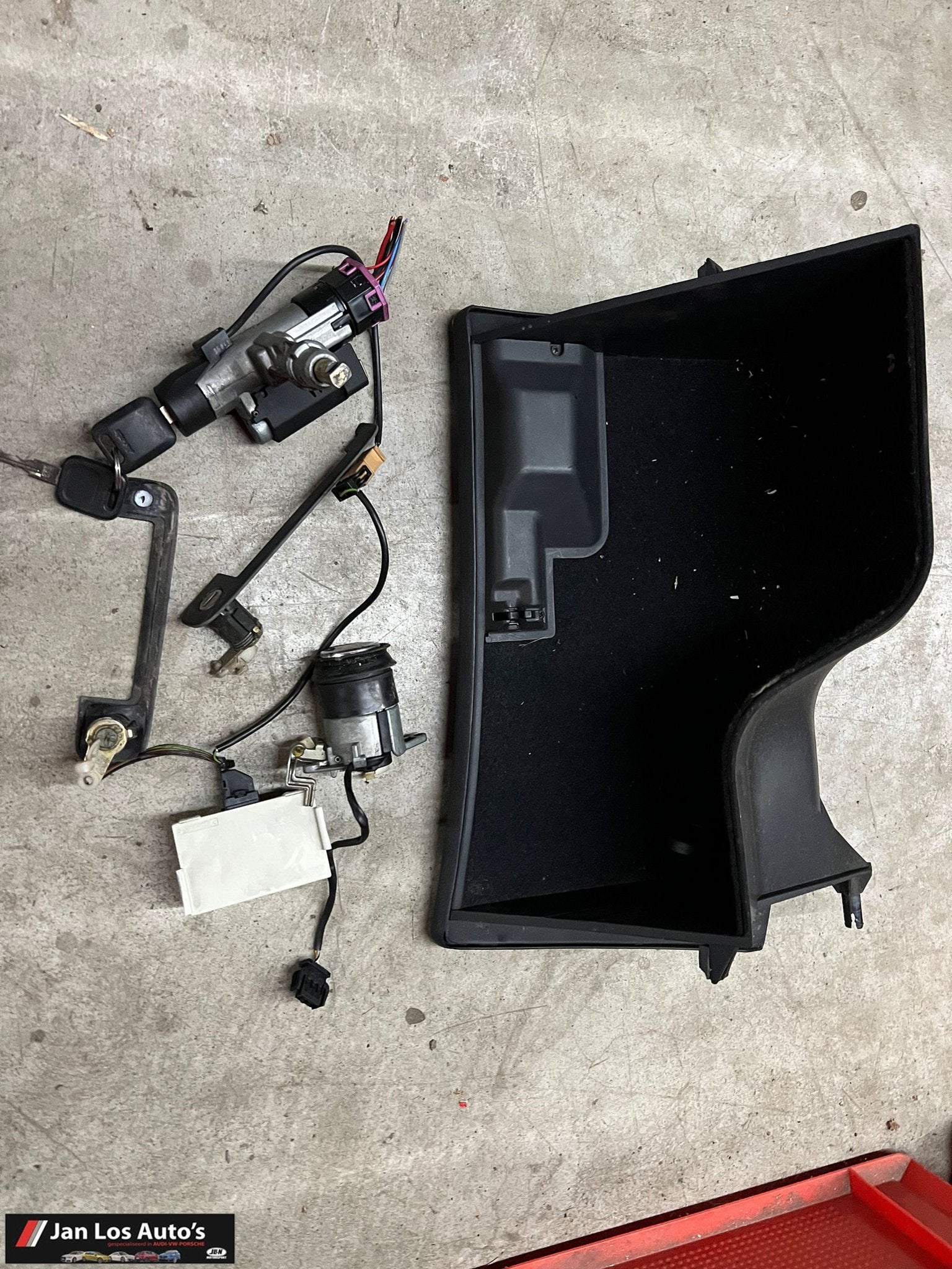 Audi 80 B4 Contactslot  voor automaat cpl met sloten, -, Origine de la pièce connue, Audi, Utilisé