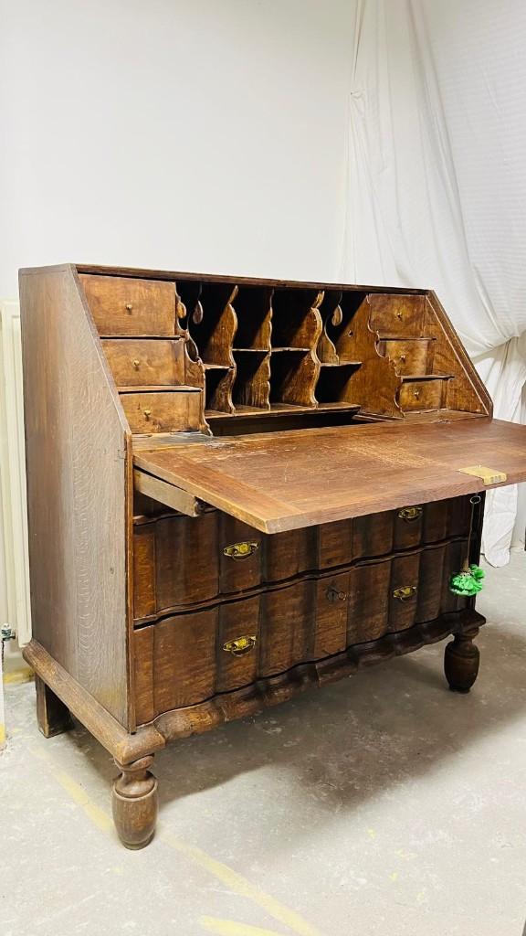 Secretaire barok, Antiek en Kunst, Antiek | Meubels | Kasten, Ophalen
