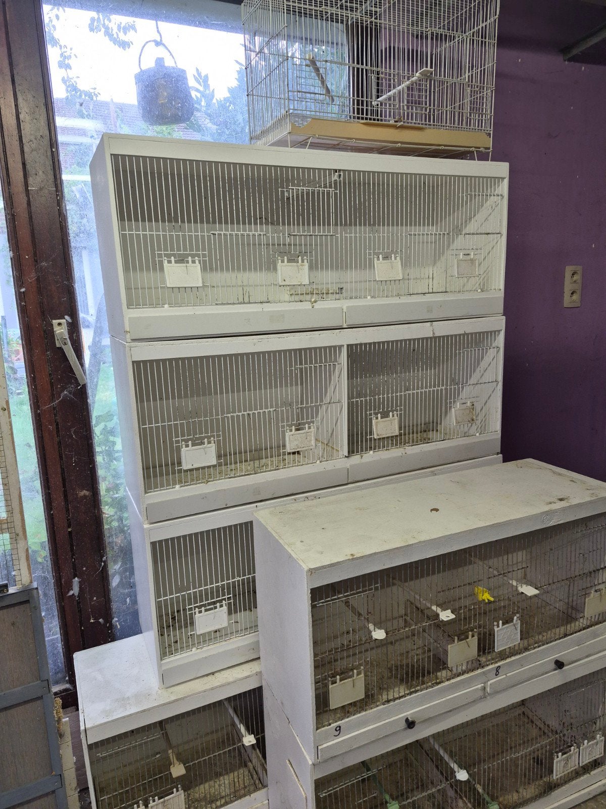 lot de cage a vendre, Enlèvement, Utilisé, Volière