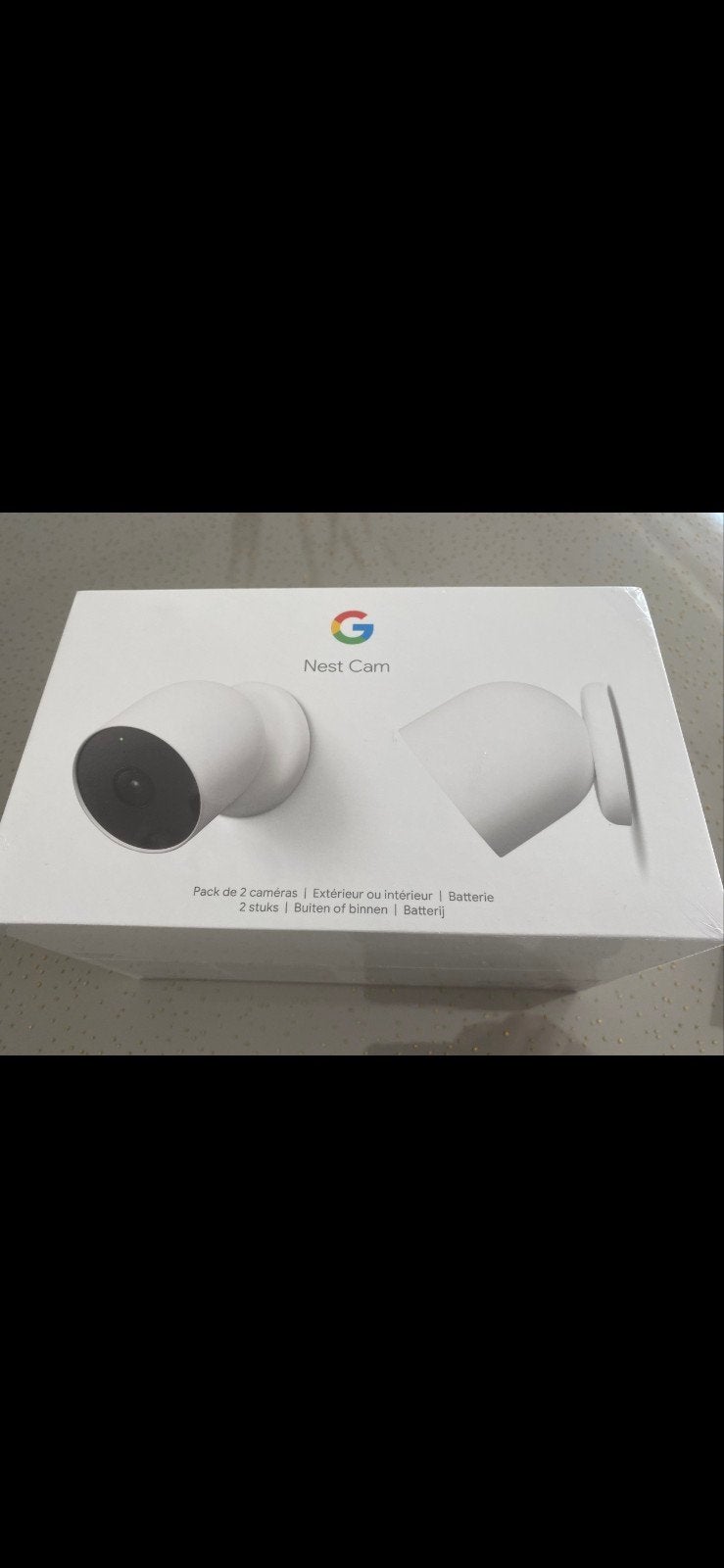 Pack de 2 caméras Google Nest. Nouveau, toujours scellé., Enlèvement, Neuf, Caméra extérieure
