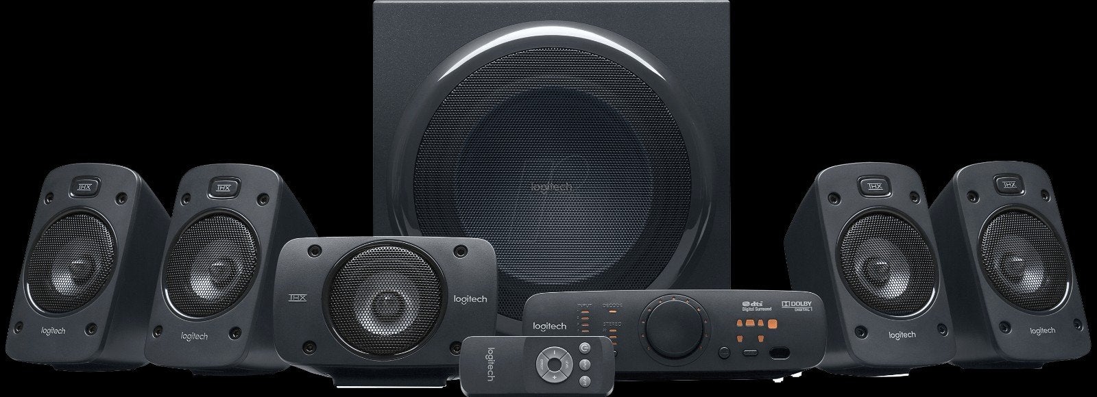 logitech Z906 5.1 speakers, Ophalen, Gebruikt, Audiokanaal 5.1, Logitech