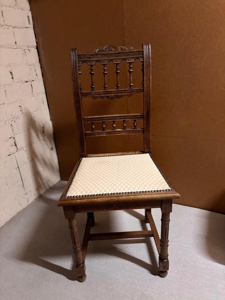 Set met 6 klassiek houten stoelen in zeer goede staat, Antiquités & Art, Antiquités | Meubles | Chaises & Canapés, Enlèvement