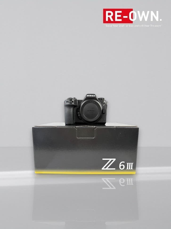 NIKON Z6 III | TOPSTAAT | DOOS | 6 MAANDEN GARANTIE | Z6III, TV, Hi-fi & Vidéo, Sans zoom optique, Enlèvement ou Envoi, ., Comme neuf