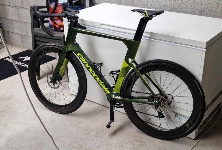 Racefiets Cannondale Systemsix, Fietsen en Brommers, 57 tot 61 cm, Ophalen, Zo goed als nieuw, Meer dan 20 versnellingen