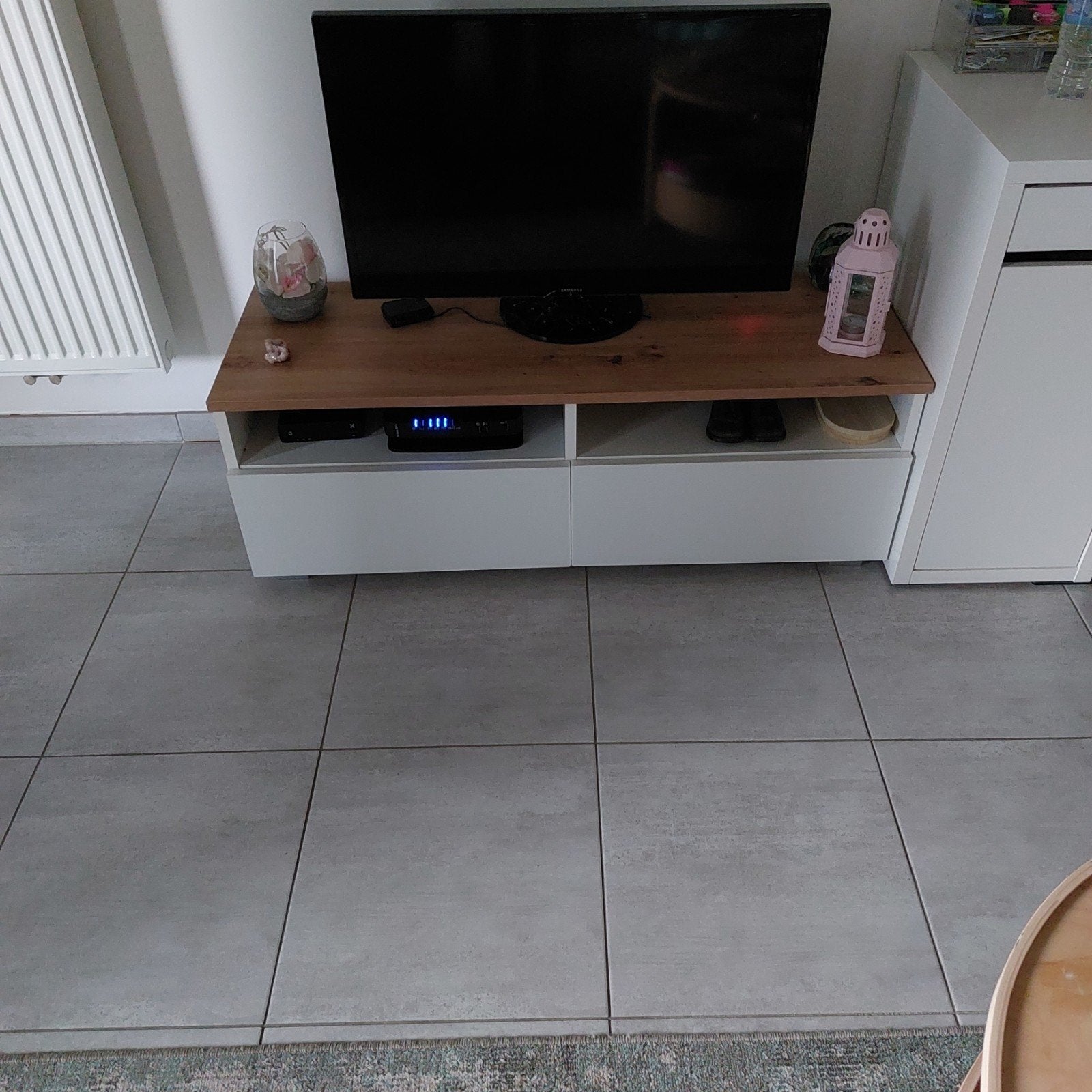 tv meubel, Ophalen