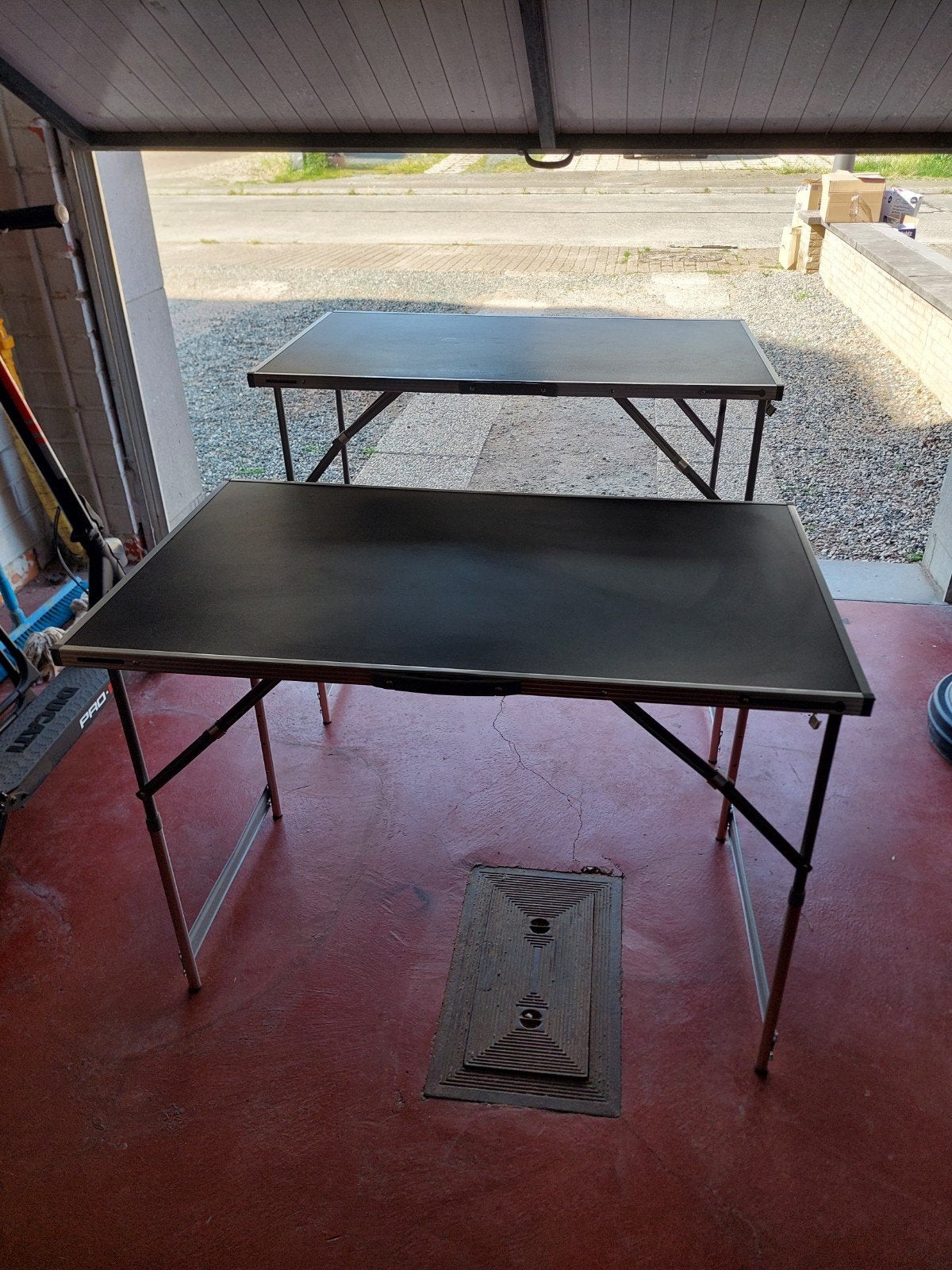Table de camping réglable 3 hauteurs, Caravanes & Camping, Enlèvement, Comme neuf