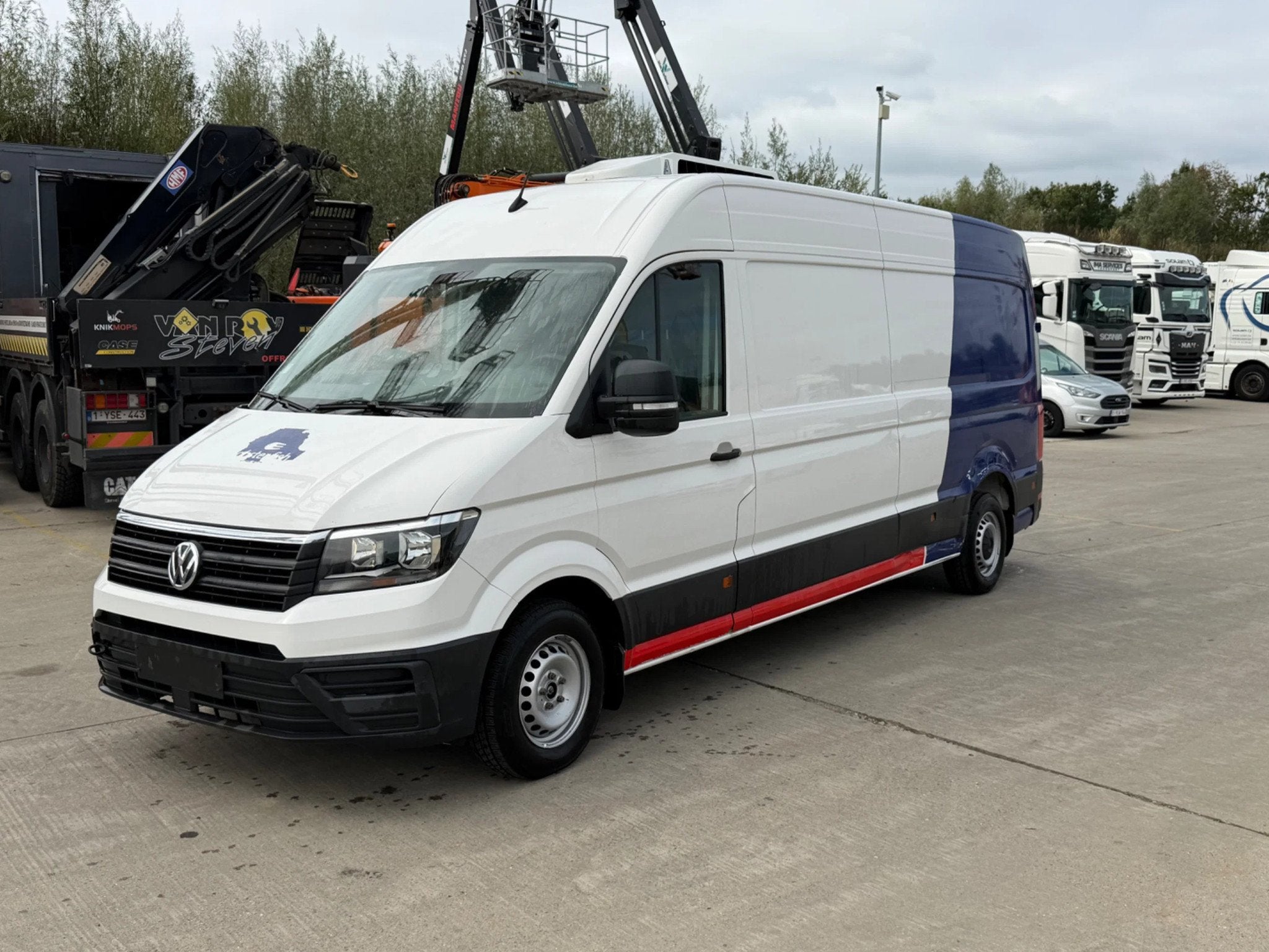 Volkswagen Crafter 2.0l 130kw KOELWAGEN(motorschade), Auto's, Overige merken, Overige brandstoffen, Bedrijf, Te koop