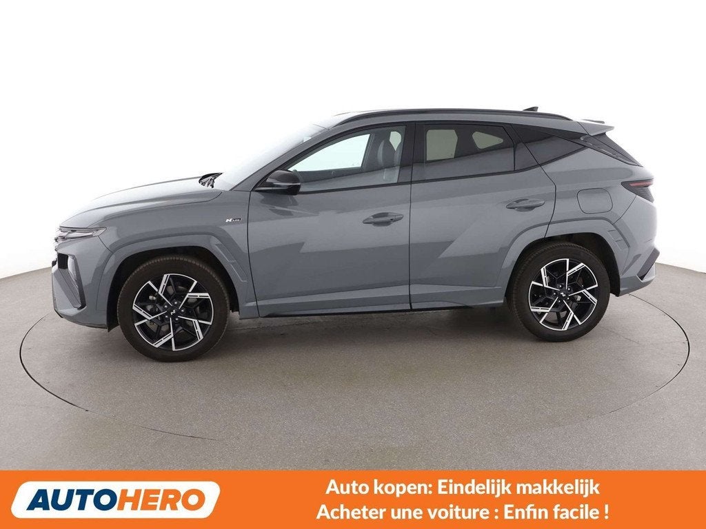 Hyundai Tucson 1.6 T-GDI Hybrid N Line Executive 2WD, Auto's, Gebruikt, Zwart, https://public.car-pass.be/vhr/dd3ecc19-8c20-4238-b447-83c323ee8c74