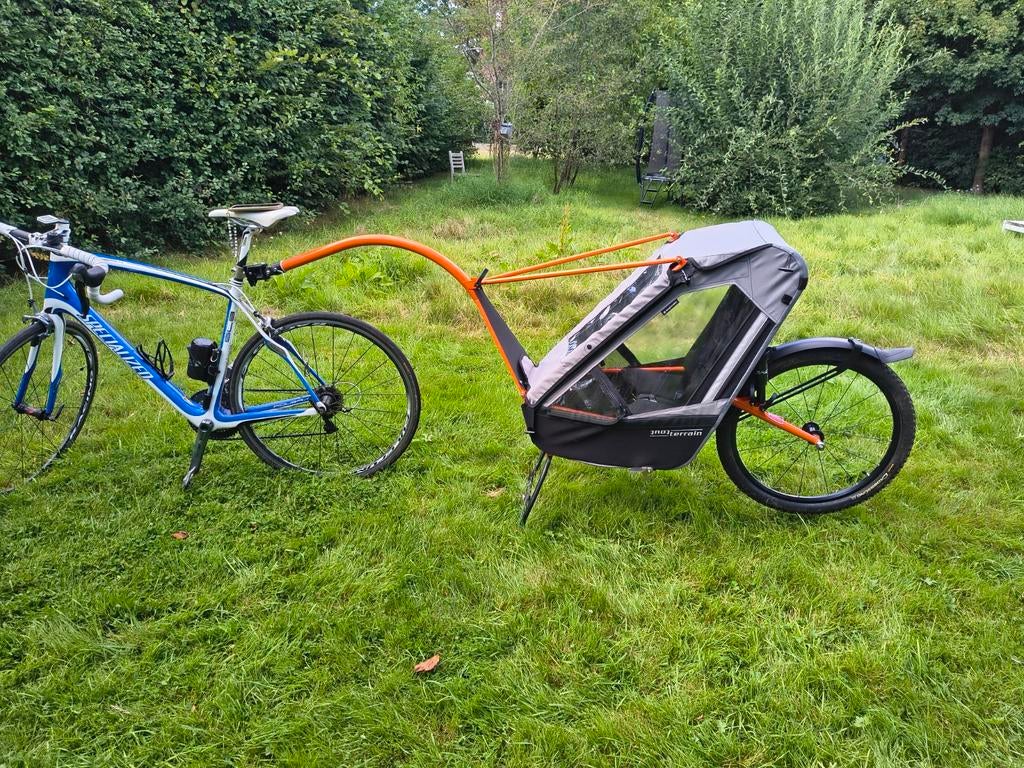 remorque à vélo tout terrain single trailer II, Enlèvement