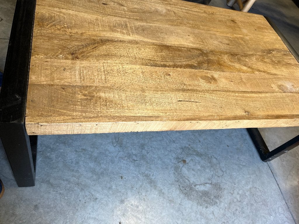salontafel industrieel, Huis en Inrichting, Ophalen, Gebruikt, Metaal
