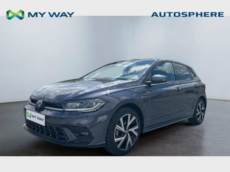 Volkswagen Polo Polo 1.0 TSI R-Line OPF DSG, Automaat, Zilver of Grijs, Stadsauto, Polo