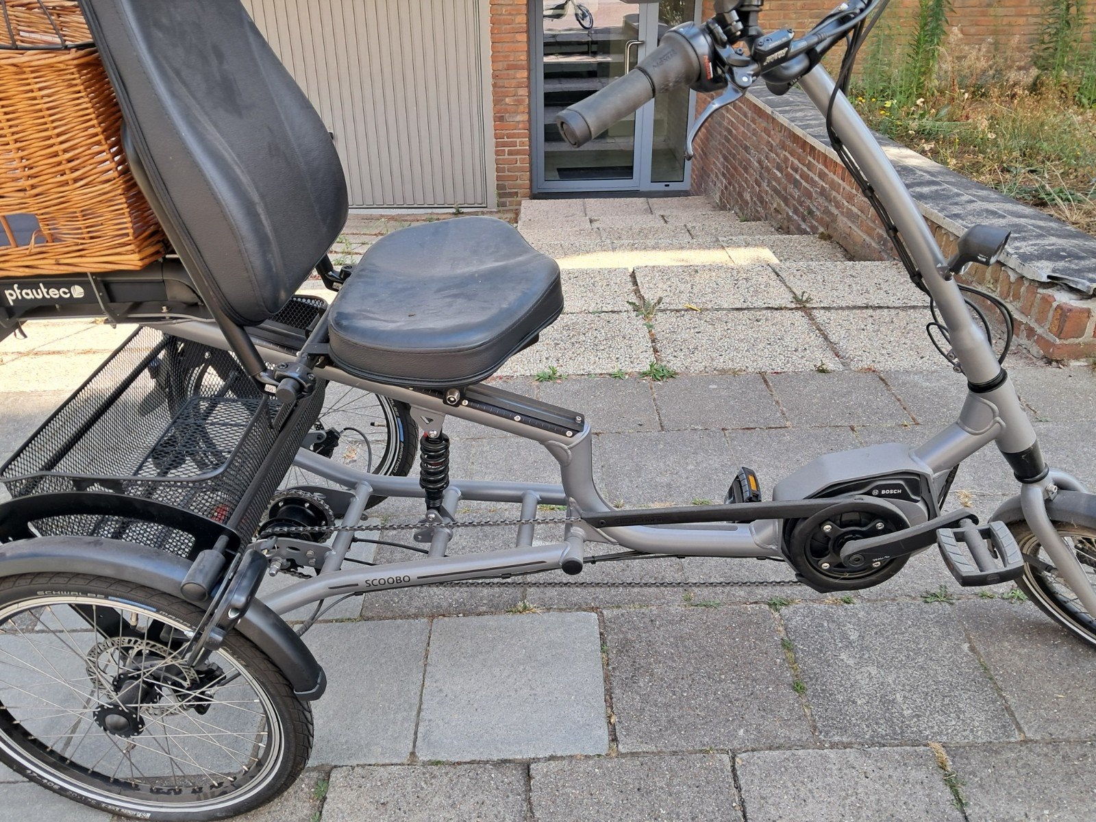 Elektrische driewieler, Fietsen en Brommers, Ophalen, Nieuw, Schijfrem, Scoobo