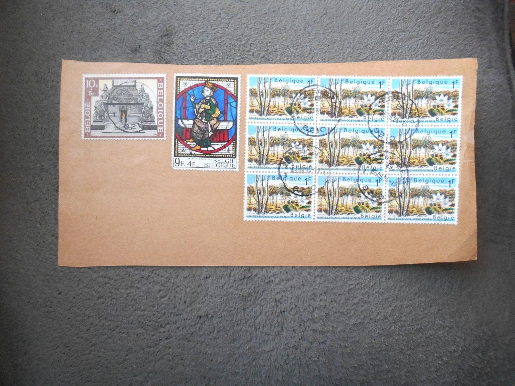 anciens timbres Hautes fagnes collés et oblitérés, Timbres & Monnaies, Autre, Enlèvement ou Envoi, Affranchi, Timbre-poste