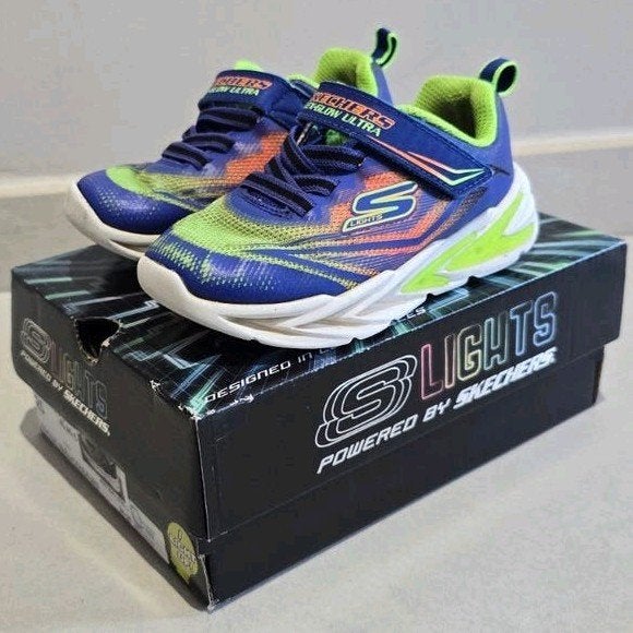 Bright Skechers Zeer goede staat Schoenmaat 25!