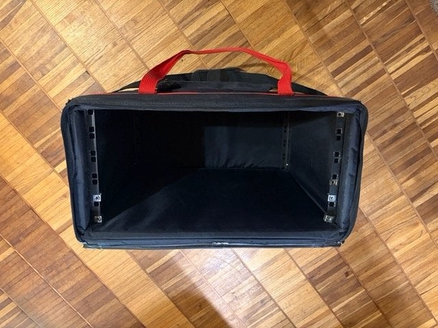 Lichtgewicht gewatteerde racktas – 5Units, Ophalen, Gebruikt, Speaker of Versterker, Flightcase
