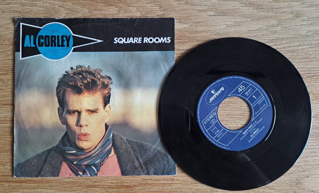Al Corley - Square Rooms, Gebruikt, Originele persing, 7 inch, Ophalen of Verzenden