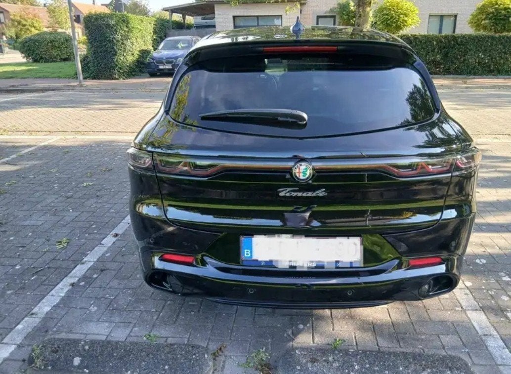 Alfa Romeo Tonale 1.5 MHEV Veloce, Auto's, Automaat, ABS, Zwart, Leder