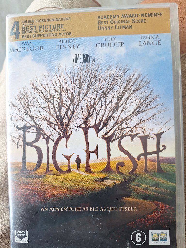 Big Fish, Tim Burton, dvd, ndl ondertiteld, Enlèvement ou Envoi, Utilisé